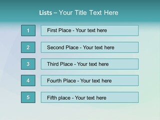 A Blue And Green Abstract Background With The Word Name Of Presentation PowerPoint Template