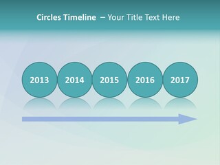 A Blue And Green Abstract Background With The Word Name Of Presentation PowerPoint Template