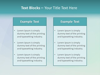 A Blue And Green Abstract Background With The Word Name Of Presentation PowerPoint Template