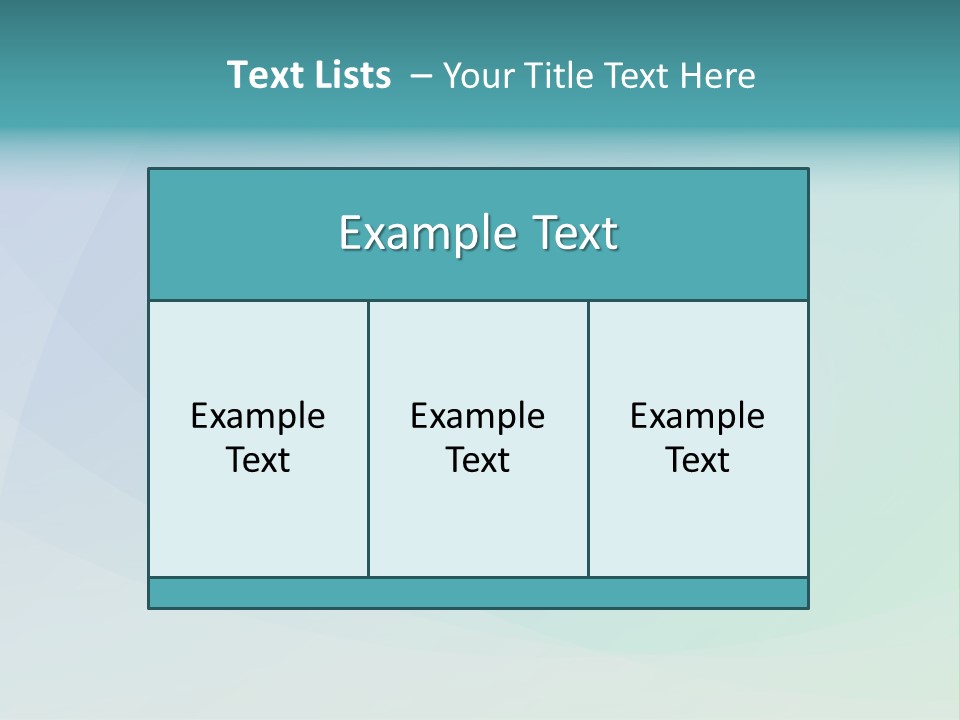A Blue And Green Abstract Background With The Word Name Of Presentation PowerPoint Template