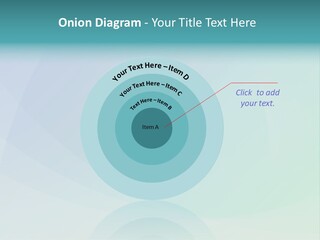 A Blue And Green Abstract Background With The Word Name Of Presentation PowerPoint Template