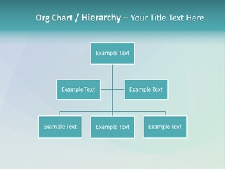 A Blue And Green Abstract Background With The Word Name Of Presentation PowerPoint Template