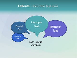 A Blue And Green Abstract Background With The Word Name Of Presentation PowerPoint Template