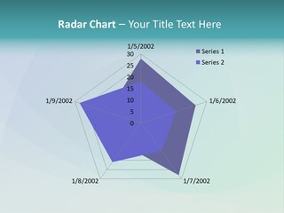 A Blue And Green Abstract Background With The Word Name Of Presentation PowerPoint Template