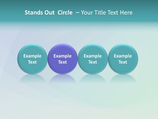 A Blue And Green Abstract Background With The Word Name Of Presentation PowerPoint Template