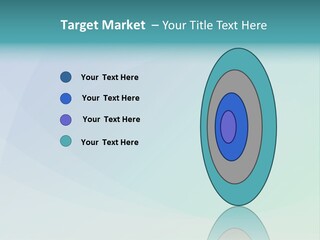 A Blue And Green Abstract Background With The Word Name Of Presentation PowerPoint Template