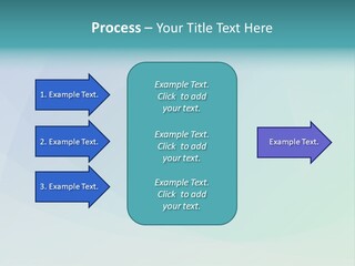 A Blue And Green Abstract Background With The Word Name Of Presentation PowerPoint Template