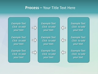 A Blue And Green Abstract Background With The Word Name Of Presentation PowerPoint Template
