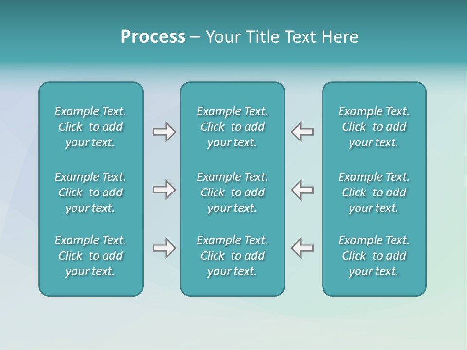A Blue And Green Abstract Background With The Word Name Of Presentation PowerPoint Template