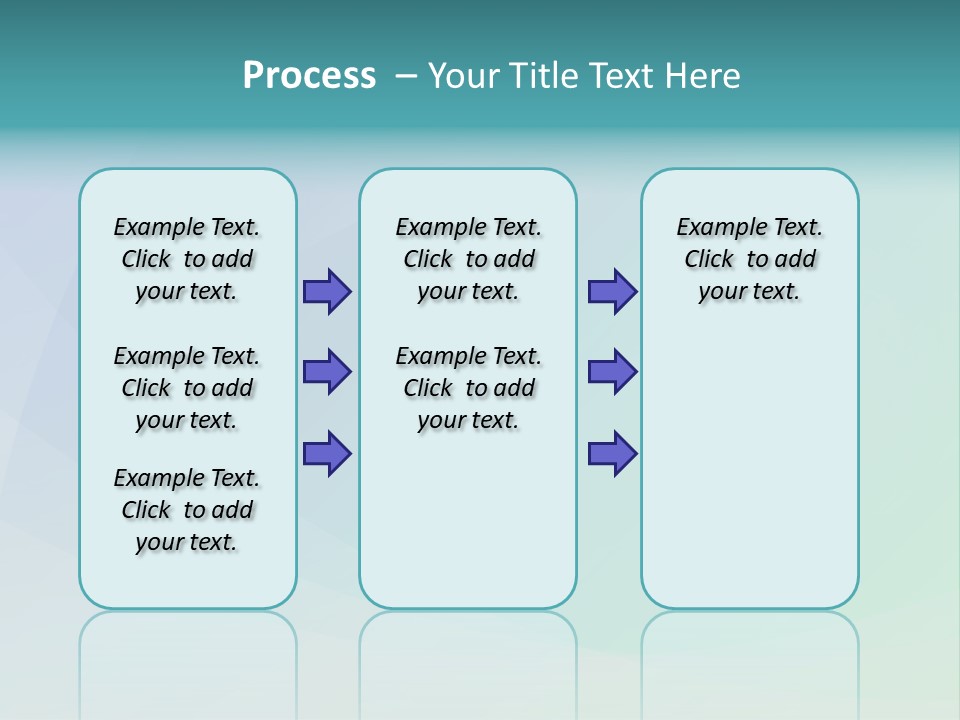 A Blue And Green Abstract Background With The Word Name Of Presentation PowerPoint Template