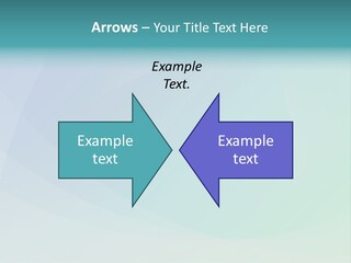 A Blue And Green Abstract Background With The Word Name Of Presentation PowerPoint Template