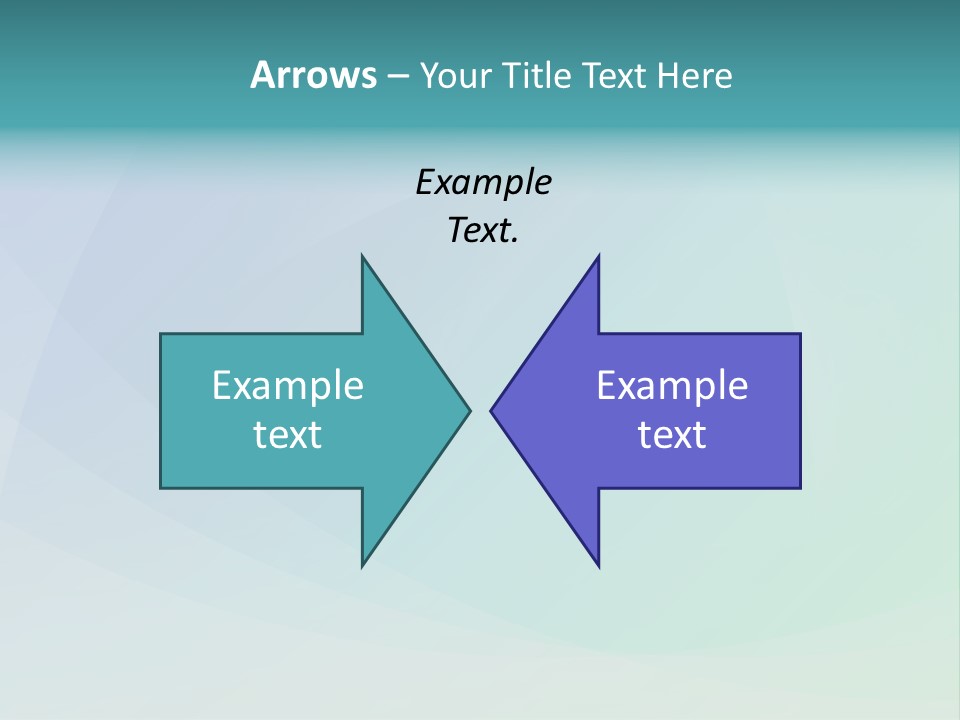 A Blue And Green Abstract Background With The Word Name Of Presentation PowerPoint Template