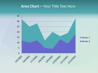 A Blue And Green Abstract Background With The Word Name Of Presentation PowerPoint Template