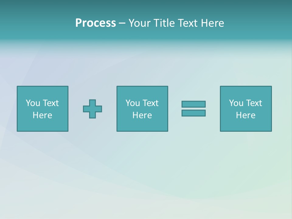 A Blue And Green Abstract Background With The Word Name Of Presentation PowerPoint Template