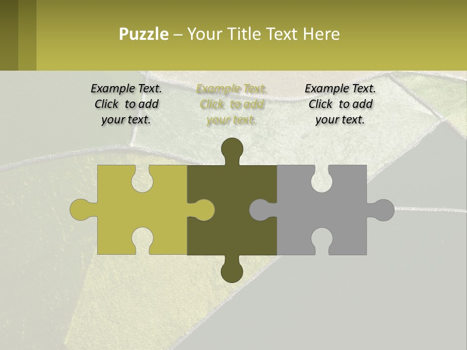 A Green, Yellow, And White Abstract Design Powerpoint Presentation PowerPoint Template