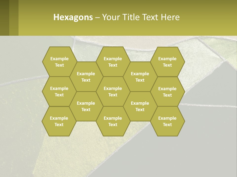 A Green, Yellow, And White Abstract Design Powerpoint Presentation PowerPoint Template