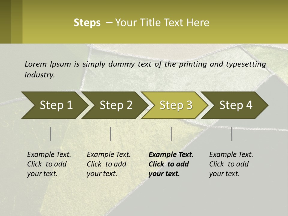 A Green, Yellow, And White Abstract Design Powerpoint Presentation PowerPoint Template