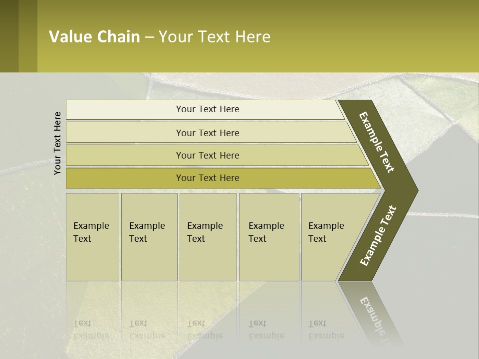 A Green, Yellow, And White Abstract Design Powerpoint Presentation PowerPoint Template