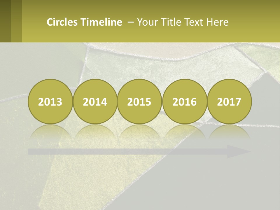 A Green, Yellow, And White Abstract Design Powerpoint Presentation PowerPoint Template