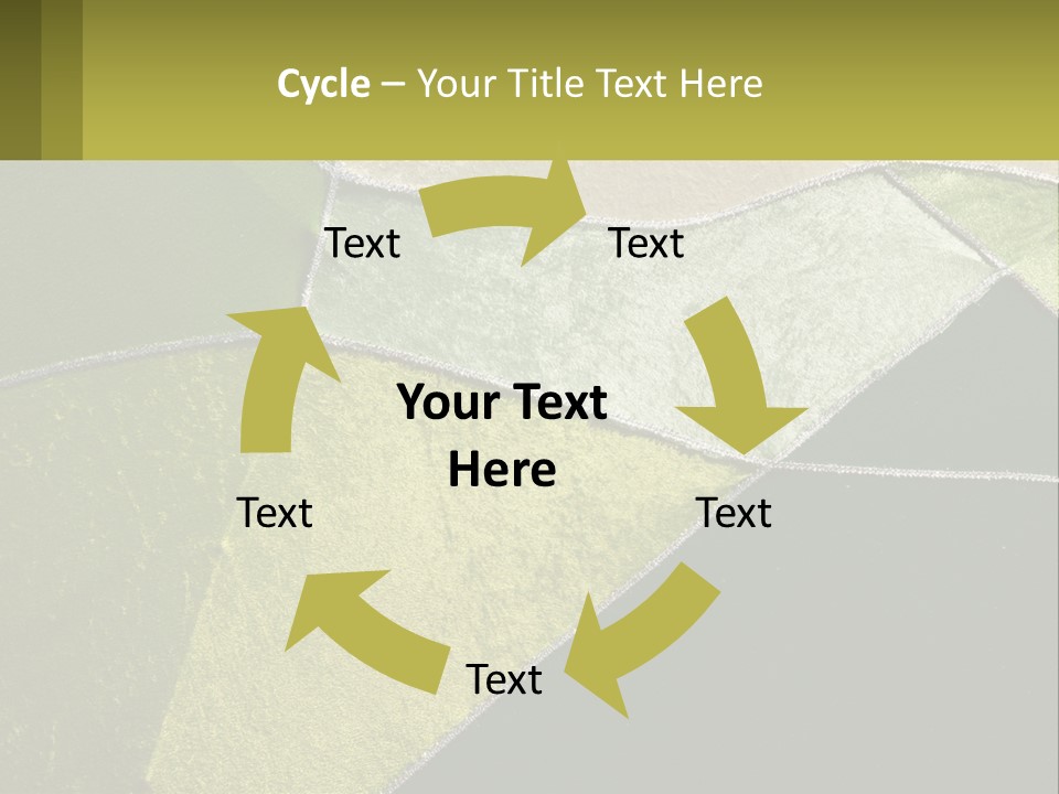 A Green, Yellow, And White Abstract Design Powerpoint Presentation PowerPoint Template