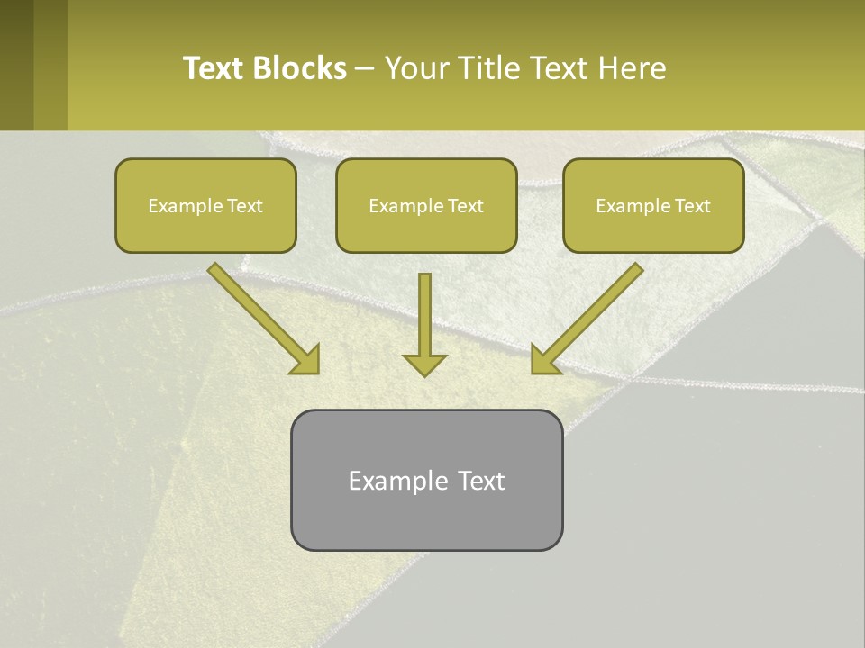 A Green, Yellow, And White Abstract Design Powerpoint Presentation PowerPoint Template