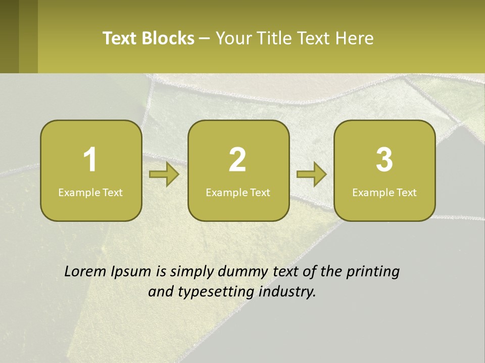 A Green, Yellow, And White Abstract Design Powerpoint Presentation PowerPoint Template