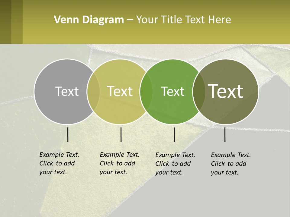 A Green, Yellow, And White Abstract Design Powerpoint Presentation PowerPoint Template