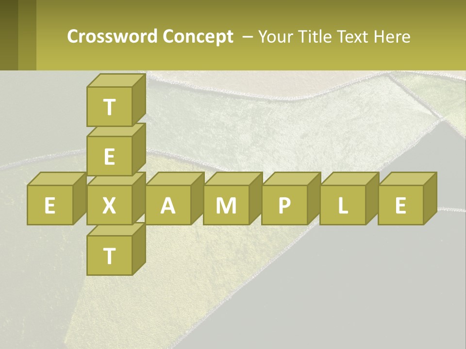 A Green, Yellow, And White Abstract Design Powerpoint Presentation PowerPoint Template
