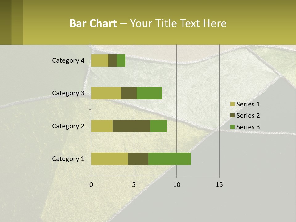 A Green, Yellow, And White Abstract Design Powerpoint Presentation PowerPoint Template