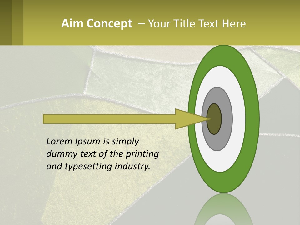 A Green, Yellow, And White Abstract Design Powerpoint Presentation PowerPoint Template