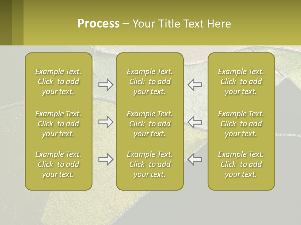 A Green, Yellow, And White Abstract Design Powerpoint Presentation PowerPoint Template