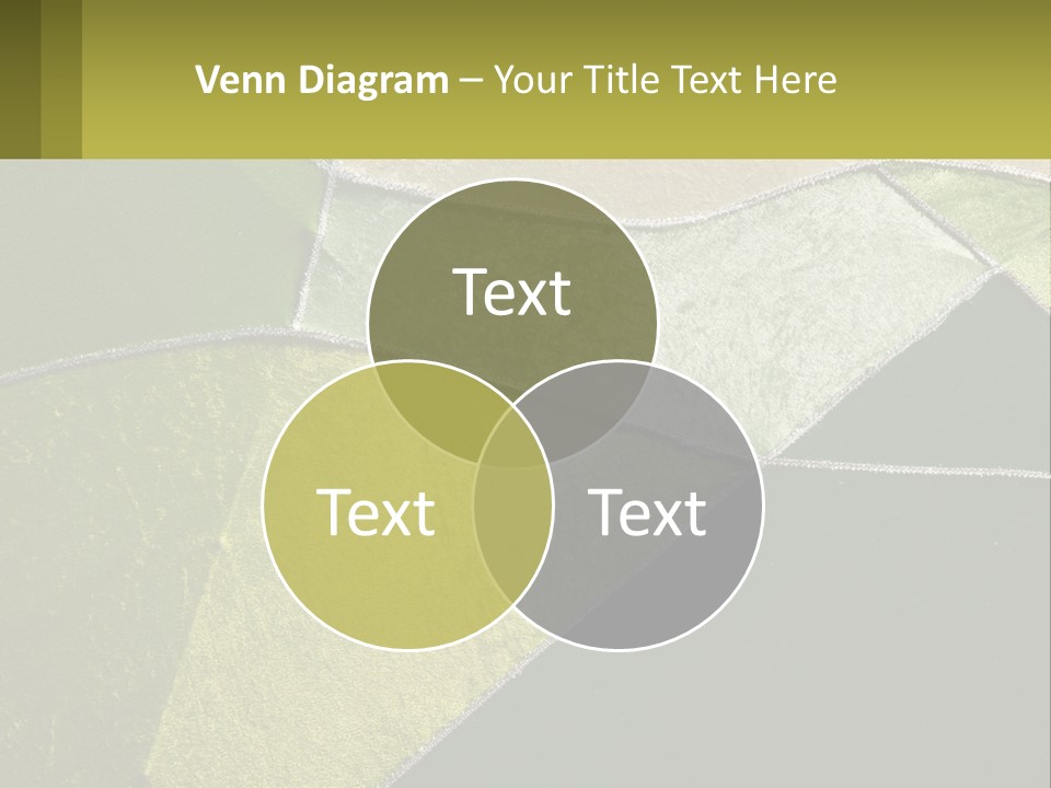 A Green, Yellow, And White Abstract Design Powerpoint Presentation PowerPoint Template