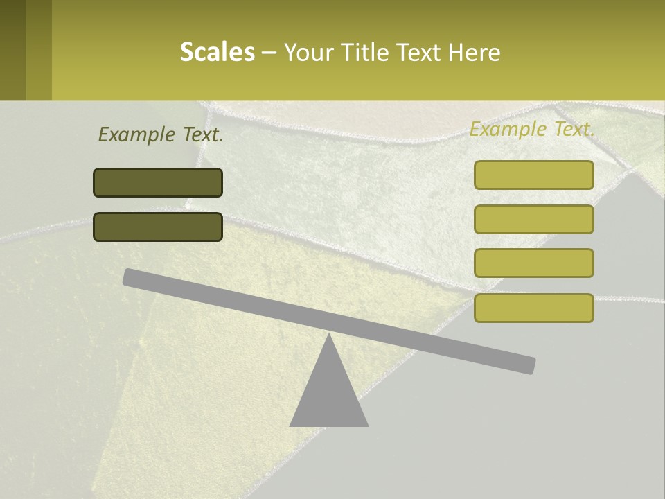 A Green, Yellow, And White Abstract Design Powerpoint Presentation PowerPoint Template