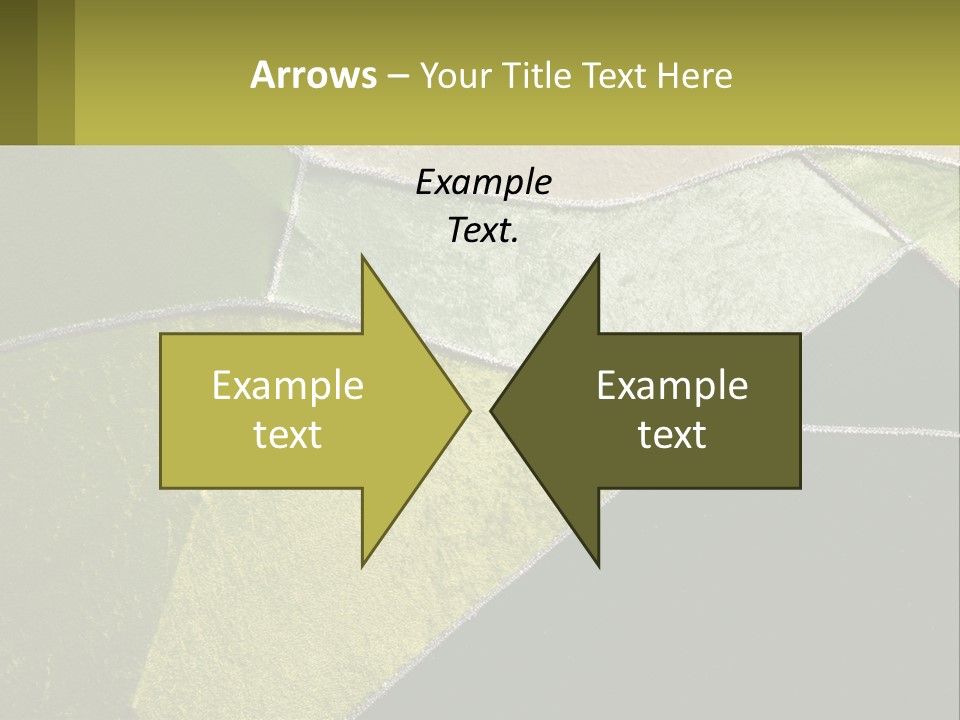 A Green, Yellow, And White Abstract Design Powerpoint Presentation PowerPoint Template