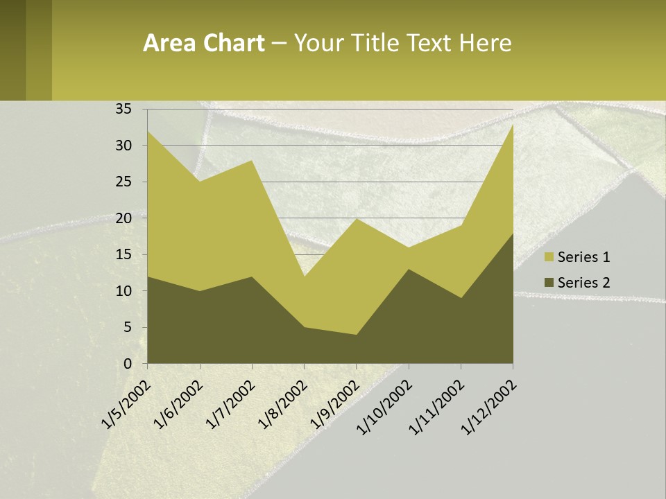 A Green, Yellow, And White Abstract Design Powerpoint Presentation PowerPoint Template