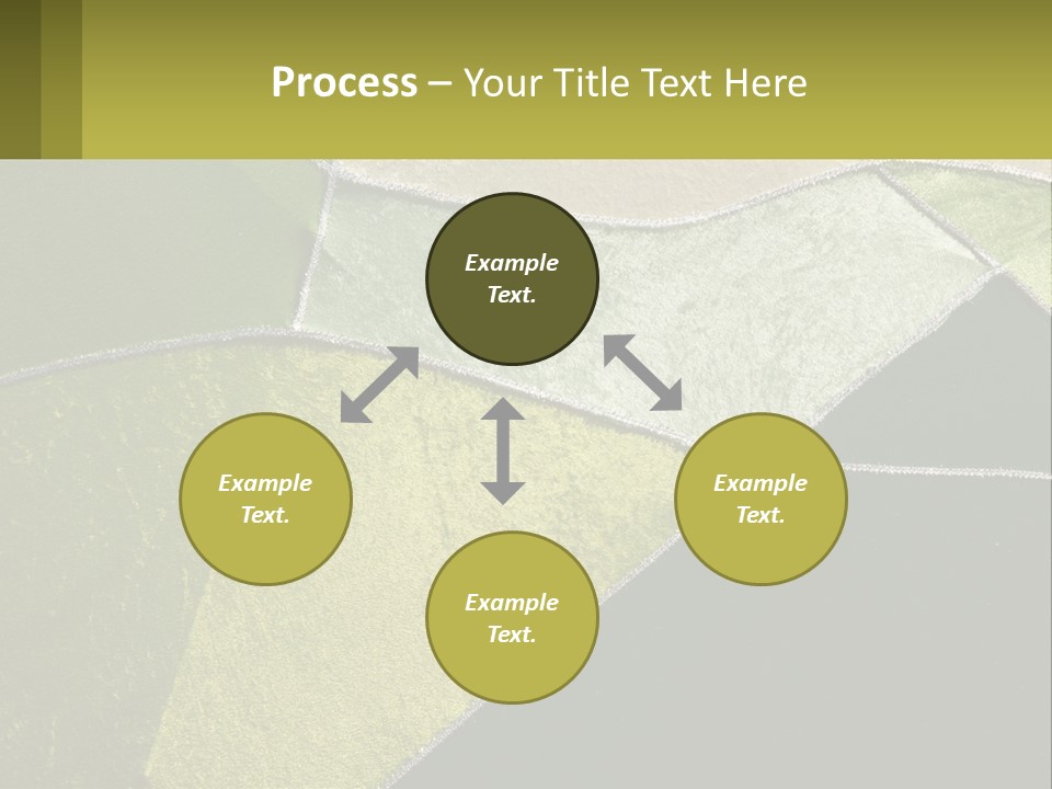 A Green, Yellow, And White Abstract Design Powerpoint Presentation PowerPoint Template