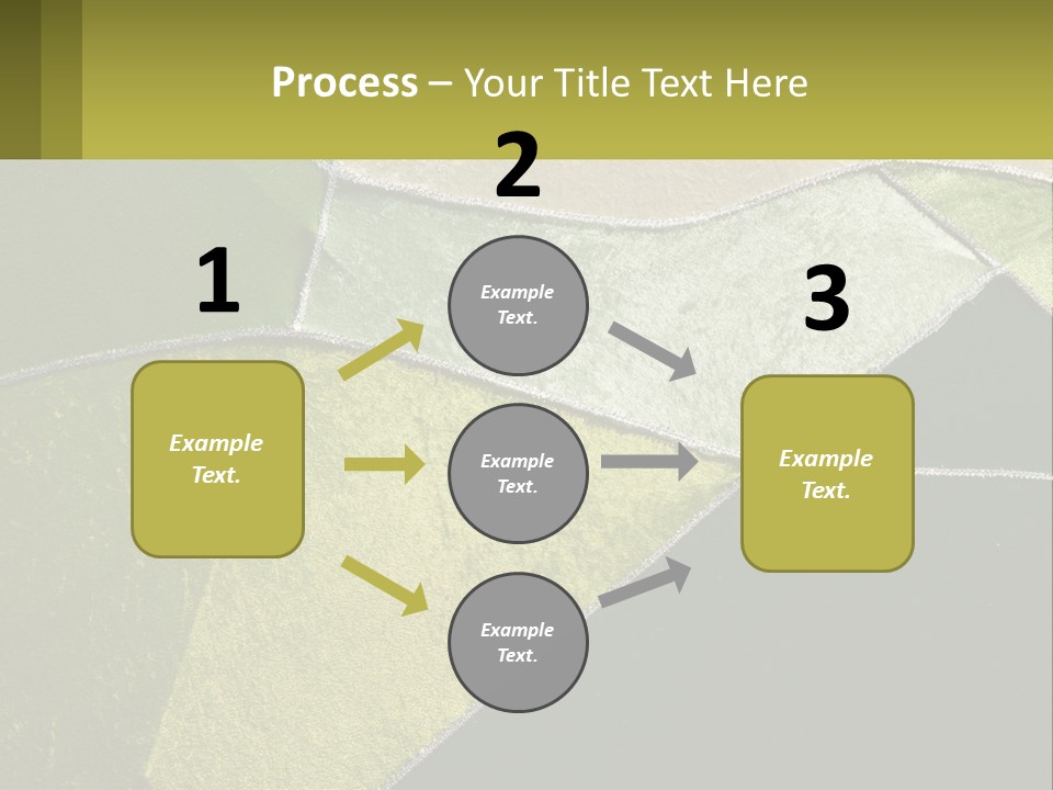 A Green, Yellow, And White Abstract Design Powerpoint Presentation PowerPoint Template