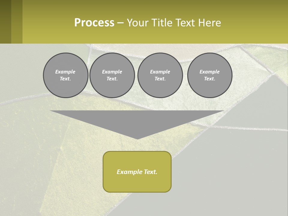 A Green, Yellow, And White Abstract Design Powerpoint Presentation PowerPoint Template