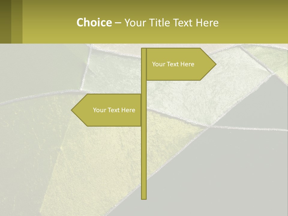 A Green, Yellow, And White Abstract Design Powerpoint Presentation PowerPoint Template