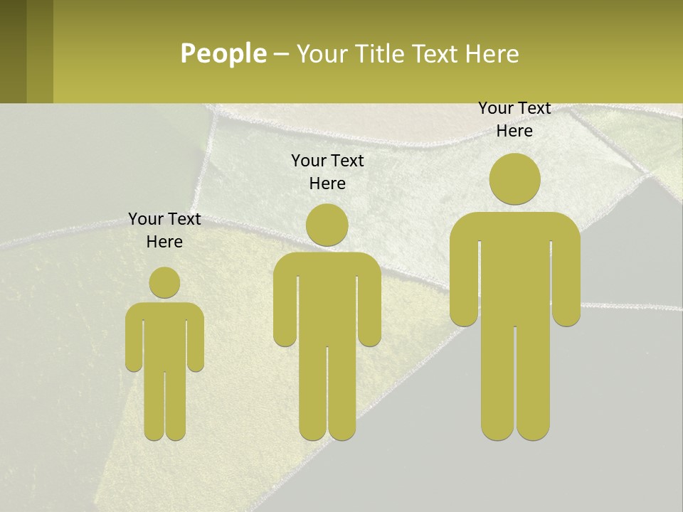 A Green, Yellow, And White Abstract Design Powerpoint Presentation PowerPoint Template