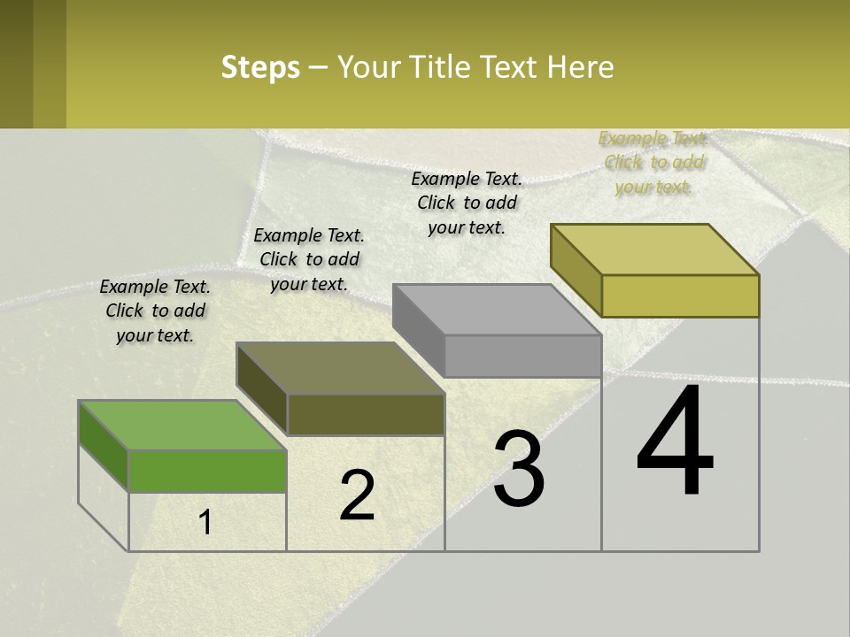 A Green, Yellow, And White Abstract Design Powerpoint Presentation PowerPoint Template