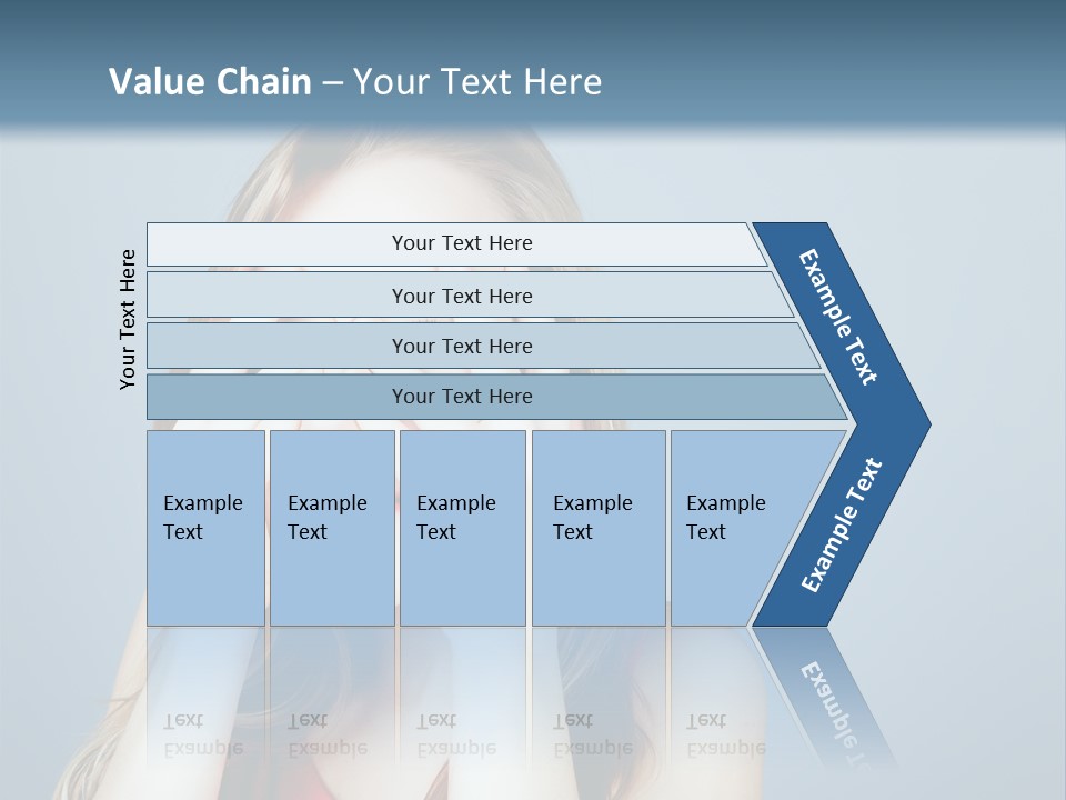 A Woman Covering Her Eyes With Her Hands PowerPoint Template