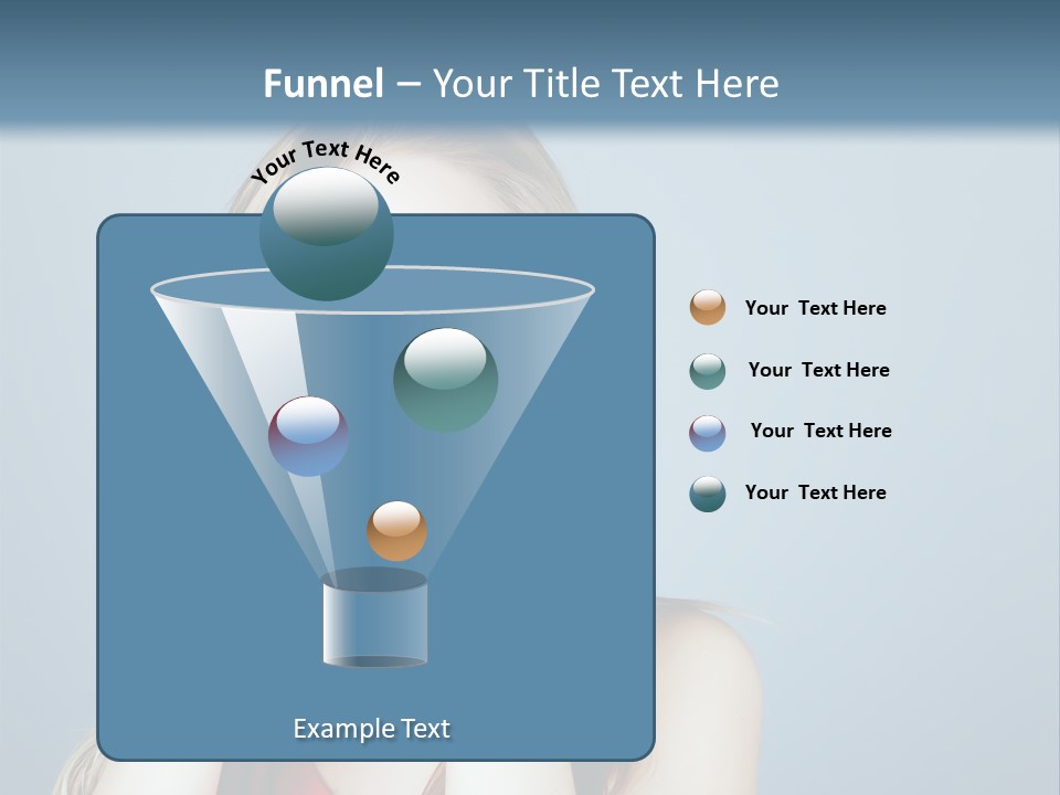 A Woman Covering Her Eyes With Her Hands PowerPoint Template