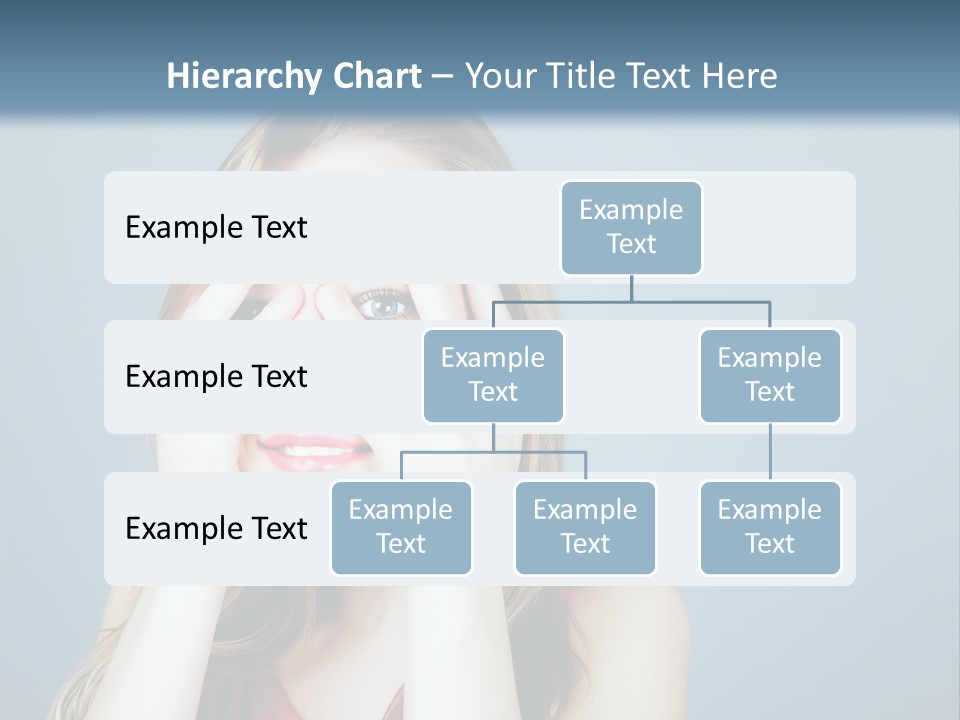 A Woman Covering Her Eyes With Her Hands PowerPoint Template