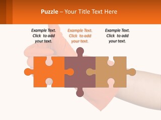A Person Wearing Orange Gloves Giving A Thumbs Up PowerPoint Template