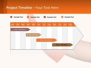 A Person Wearing Orange Gloves Giving A Thumbs Up PowerPoint Template