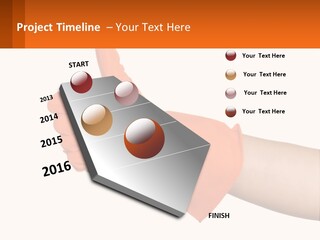 A Person Wearing Orange Gloves Giving A Thumbs Up PowerPoint Template