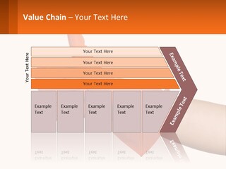 A Person Wearing Orange Gloves Giving A Thumbs Up PowerPoint Template