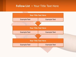 A Person Wearing Orange Gloves Giving A Thumbs Up PowerPoint Template
