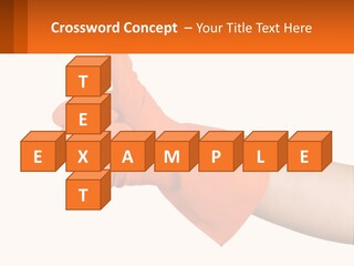 A Person Wearing Orange Gloves Giving A Thumbs Up PowerPoint Template